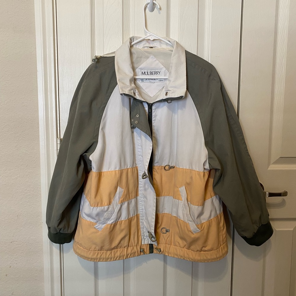 Mulberry Street colorblock jacket